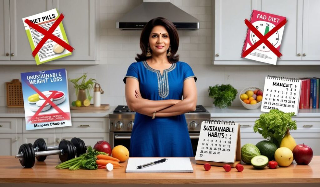 Maneet Chauhan Stance on Weight Loss Fads